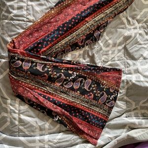 Flare bottom leggings